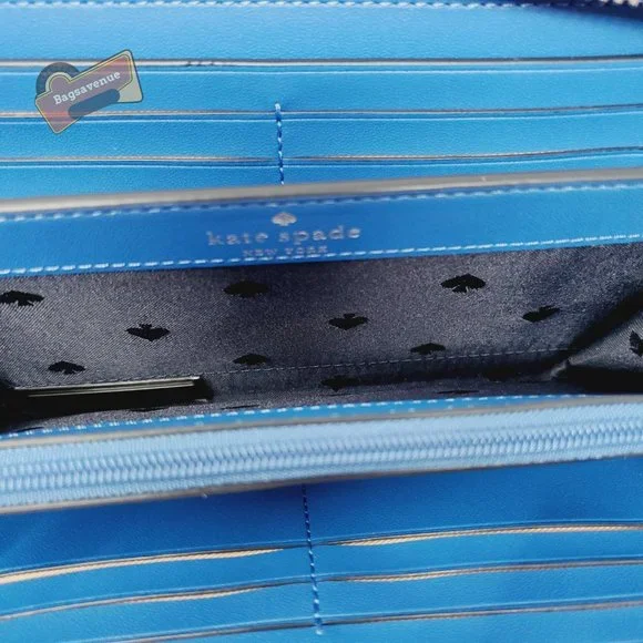 #bagsavenue fastship Arctic Friends Penguin Large Continental Wallet Kate Spade - Picture 3 of 5